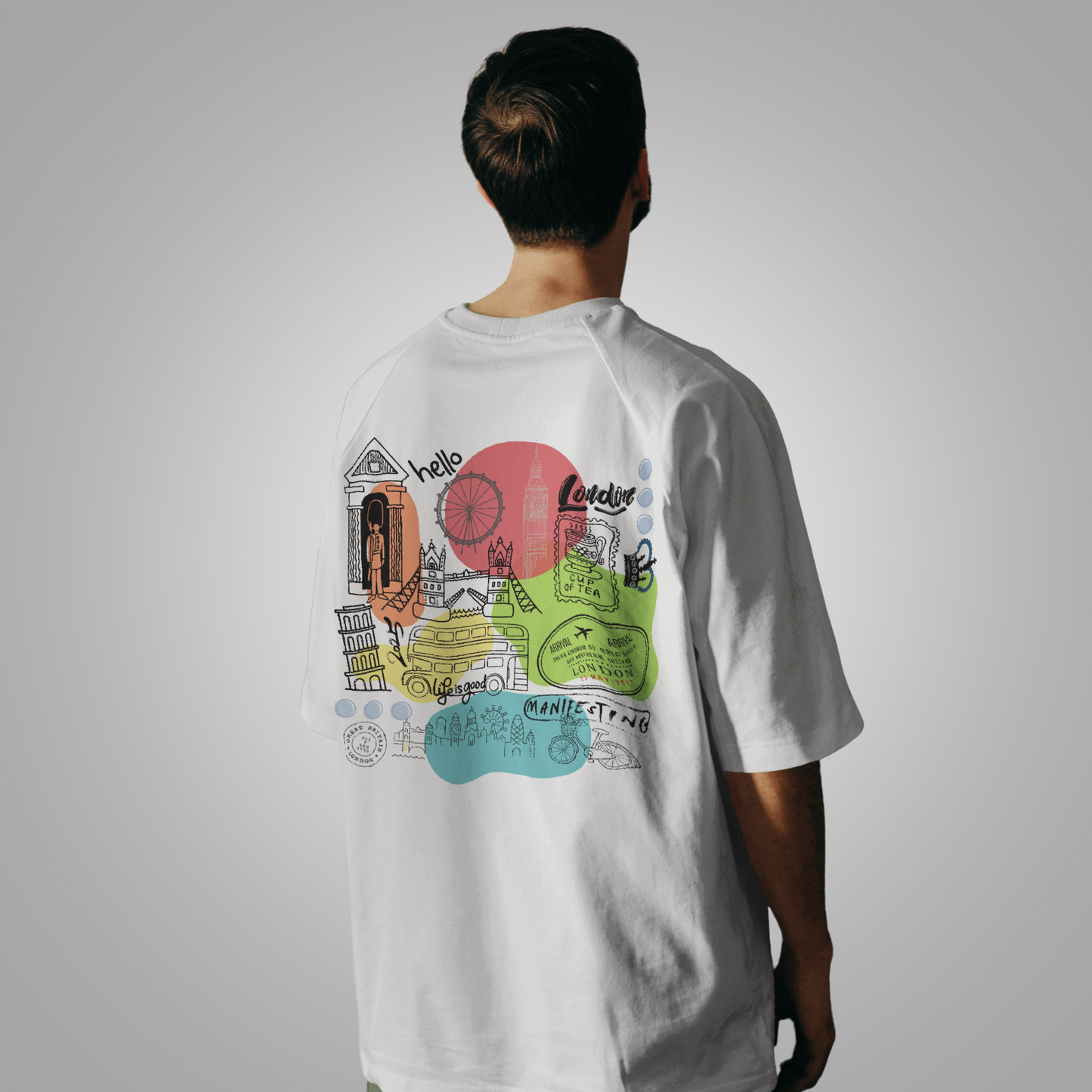 Men’s Graphic Printed Oversized T-Shirt